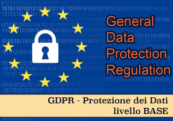 GDPR – livello BASE – 3 ore